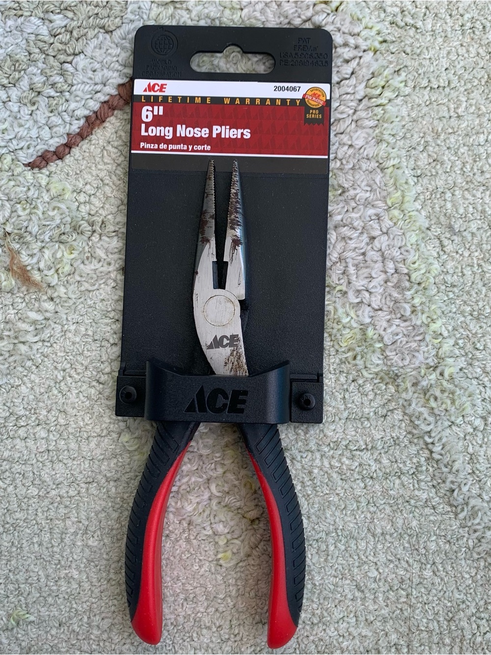 Ace 6-inch Long Nose Pliers